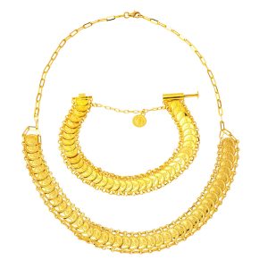 Gerdanlık & Bracelet 22 Carats Or Set