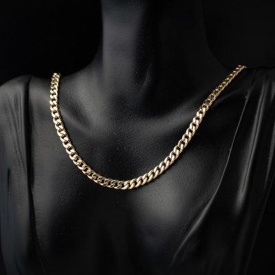 Gurmet Zincir Gerdanlık & Bileklik Altın Set - 14K - 17.45g - EZ Gold