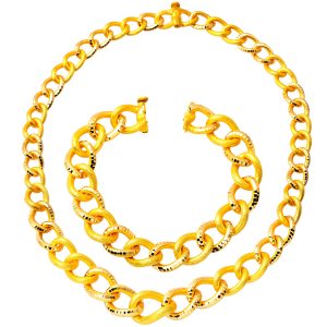 Voie Lactée 22 Carats Or Bijou Parure