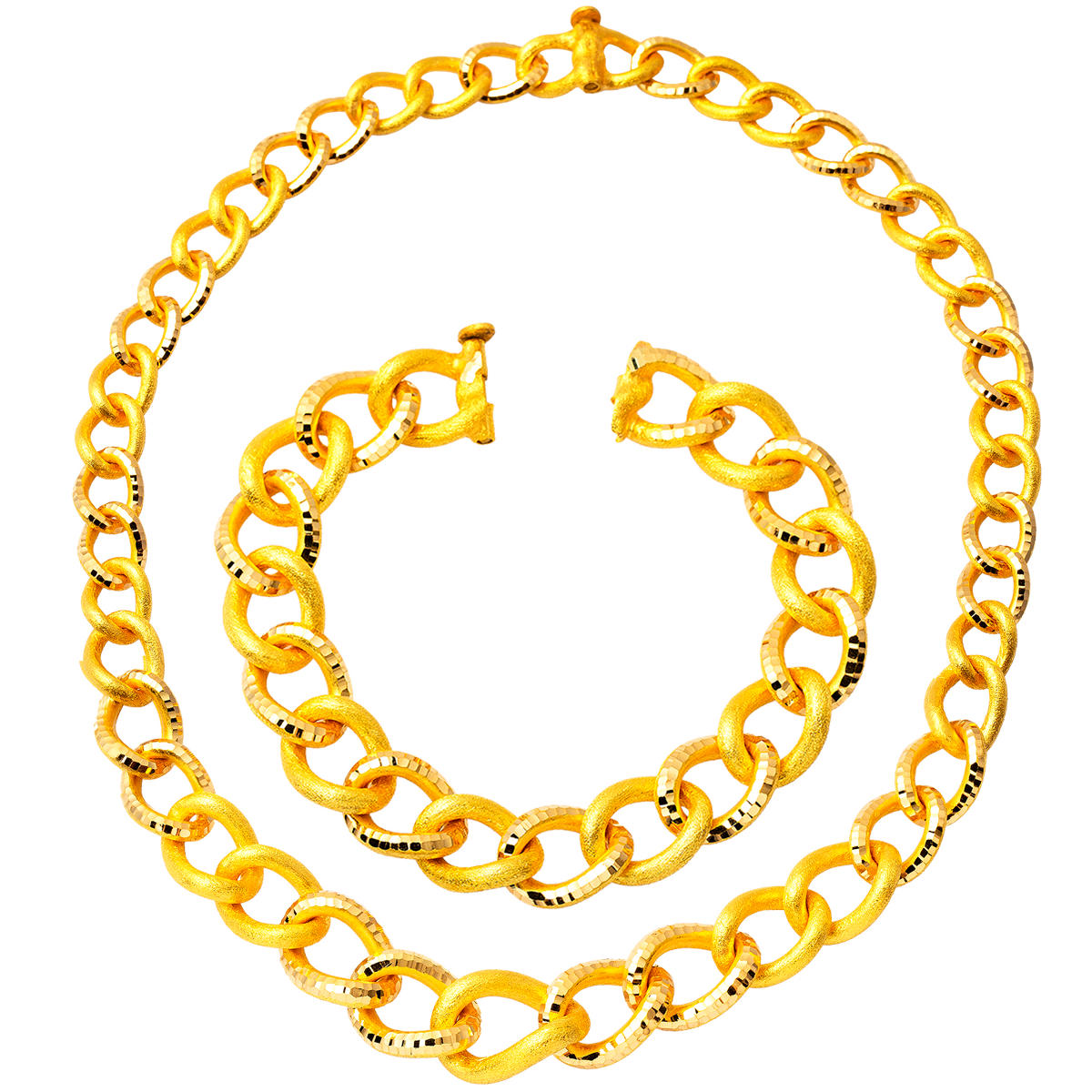 Voie Lactée 22 Carats Or Bijou Parure
