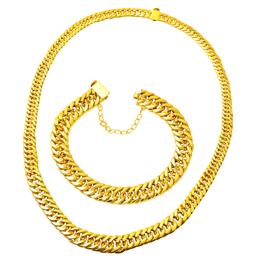 Gerdanlık & Bracelet 22 Carats Or Set