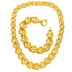Gerdanlık & Bracelet 22 Karat Gold Set