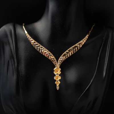 Daisy 22 Ayar Altın Takı Seti - 22K - 29.57g - EZ Gold