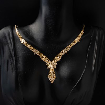 Bahama 22 Ayar Altın Takı Seti - 22K - 30.27g - EZ Gold