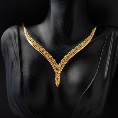 Altın Oya 22 Ayar Altın Takı Seti - 22K - 31.3g - EZ Gold