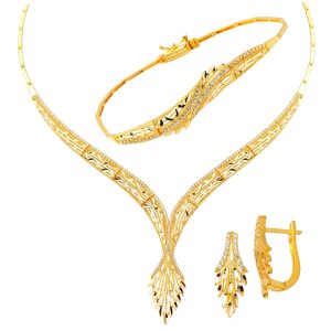 Harmony 22 Karat Gold Jewelry Set