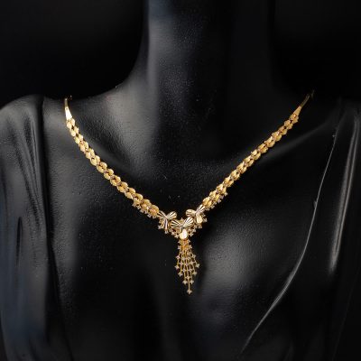 Jasmine 22 Ayar Altın Takı Seti - 22K - 27.34g - EZ Gold