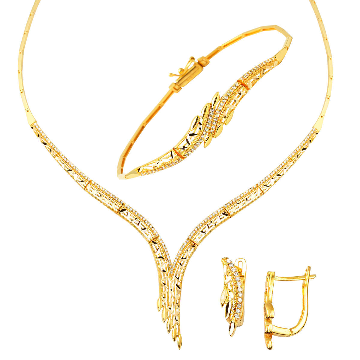 Glory 22 Carats Or Bijou Parure