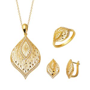 Gelintülü 22 Karat Gold Engagement Set