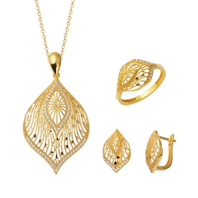 Gelintülü 22K Gold Nişan Seti