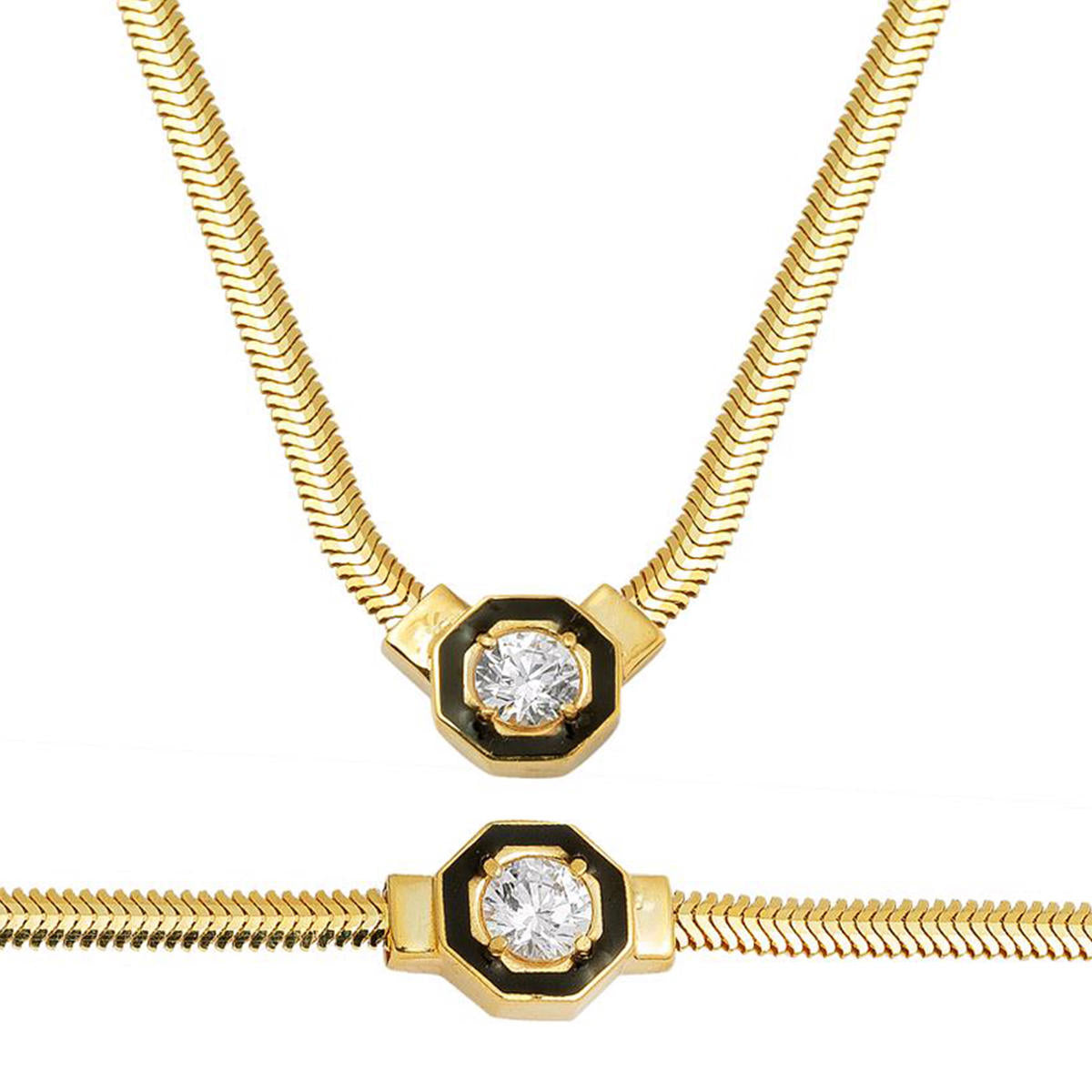 Çağla 14 Carats Or Bijou Parure