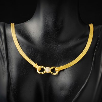 Trabzon Mesh 22K Gold Takı Seti - 22K - 39.5g - EZ Gold