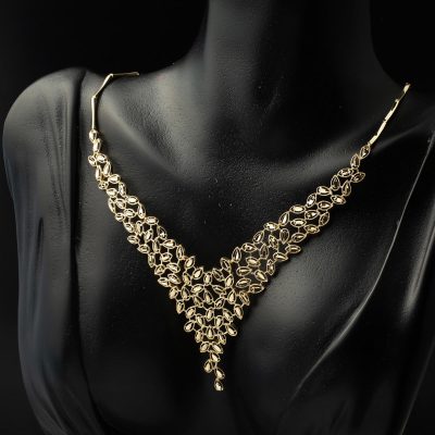 Sarmaşık Taşsız Altın Takı Seti - 14K - 24g - EZ Gold