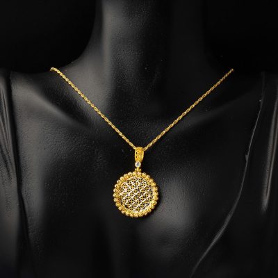 Fleur de Vie Or Nişan Takı Seti - 14K - 13.4g - EZ Gold
