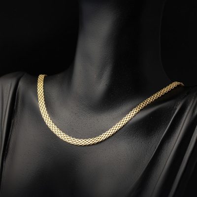 Kalbimin Kilidi Gerdanlık Bileklik Altın Set - 14K - 9.17g - EZ Gold