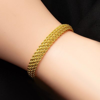 Sultan Burgulu Gerdanlık & Bileklik Altın Set - 14K - 17.76g - EZ Gold