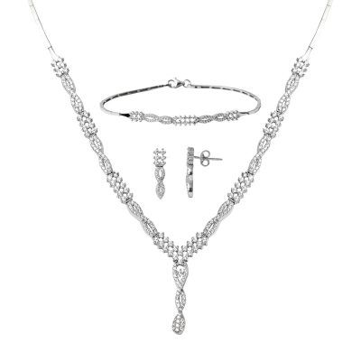 Sonsuzluk Blanc Or Parure