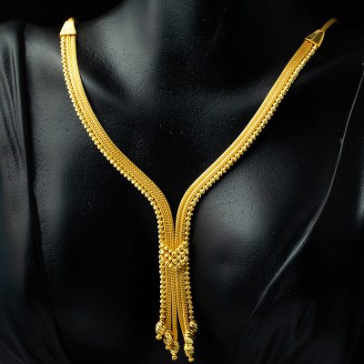 Örgü Zincir Top Top 14 Ayar Altın Takı Seti - 14K - 38g - EZ Gold