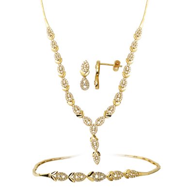 Droplar 14 Karat Gold Jewelry Set