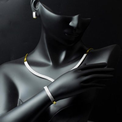 Çavuş 5 Sıra Suyolu Altın Takı Seti - 14K - 29g - EZ Gold