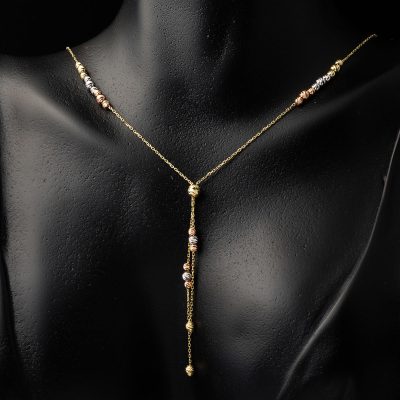 Dorique à Boules 14 Carats İki Or Set - 14K - 5.42g - EZ Gold