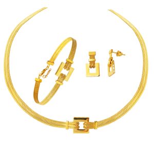 Trabzon Woven 22 Karat Gold Set