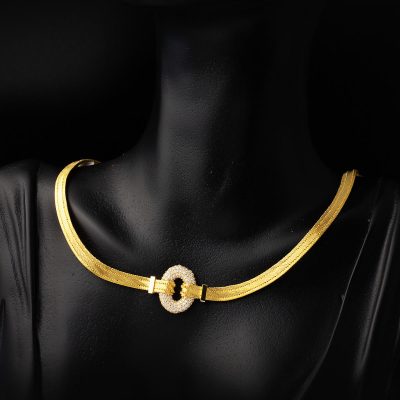 Trabzon Mesh 14K Gold Set - 14K - 34.32g - EZ Gold