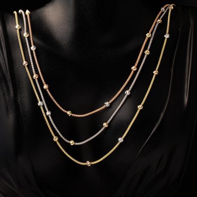 Doric 14K Çoklu Zincir Gold Set - 14K - 16.67g - EZ Gold