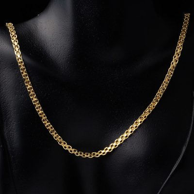Zincirli Bileklikli 14 Ayar Altın Set - 14K - 7.91g - EZ Gold