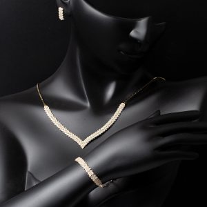 Favori Lierre 14 Carats Or Bijou Parure