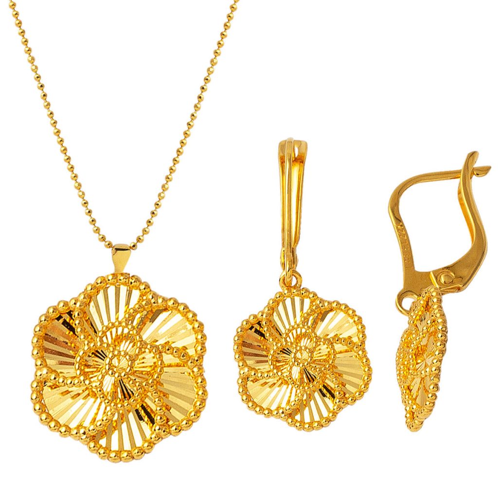 Gül Tanesi 22 Carats İki Or Set