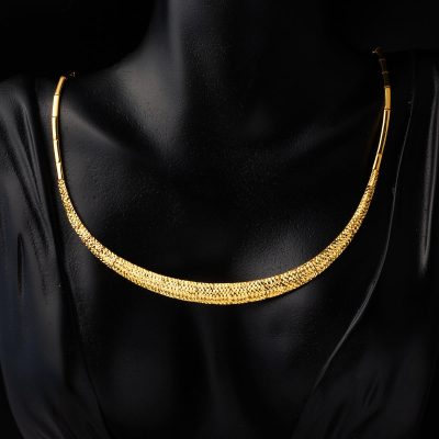 Yılan Derisi 22 Ayar Altın Set - 22K - 31.27g - EZ Gold