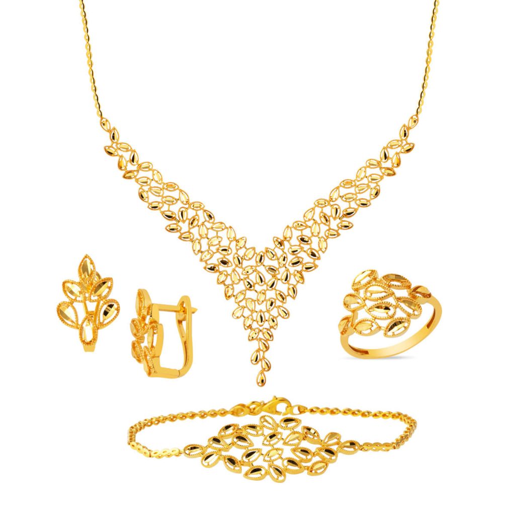 Ivy 22 Karat Gold Set
