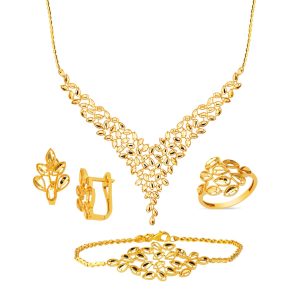 Ivy 22 Karat Gold Set