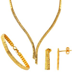Balıksırtı 22 Carats Or Bijou Parure
