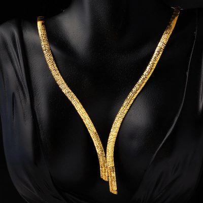 Balıksırtı 22 Ayar Altın Takı Seti - 22K - 33.64g - EZ Gold