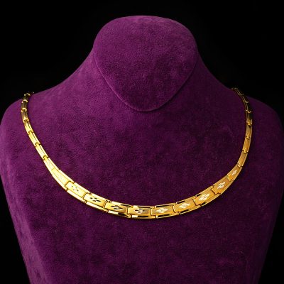 Taşsız 14 Ayar Altın Düğün Takı Seti - 14K - 21.2g - EZ Gold