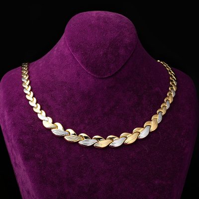 Taşsız 14 Ayar Altın Takı Seti - 14K - 28.4g - EZ Gold