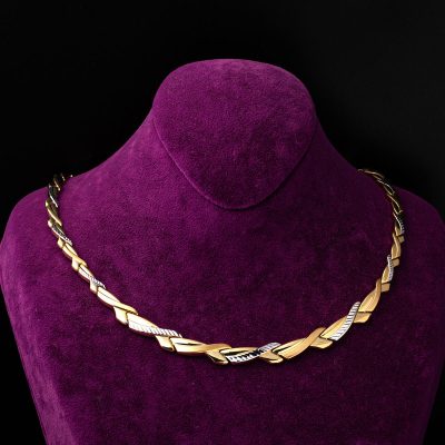 Taşsız 14 Ayar Altın Takı Seti - 14K - 24.5g - EZ Gold