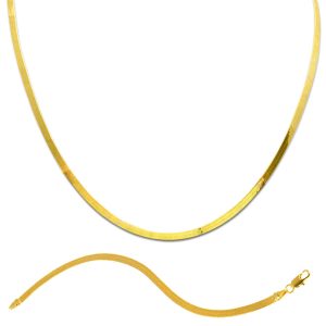Ezme a Chaine Bracelet finli 14 Carats Or Set