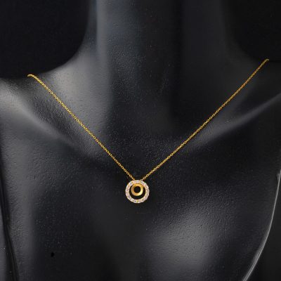Taşlı Halka 22 Ayar 2’li Altın Set - 22K - 4.18g - EZ Gold