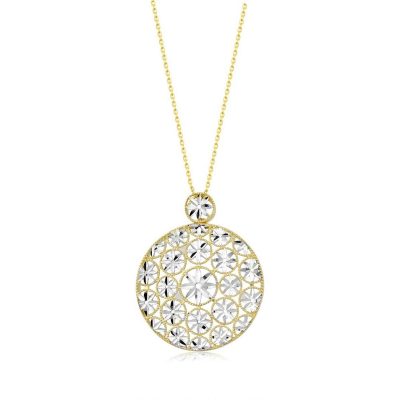 Madalyon sans Pierre 14 Carats Or 3&rsquo;lü Set - 14K - 9.21g - EZ Gold