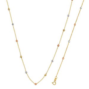 a Chaine Dorissa 14 Carats Or Bijou Parure