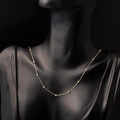 Zincirli Dorissa 14 Carats Or Takı Seti - 14K - 3.67g - EZ Gold