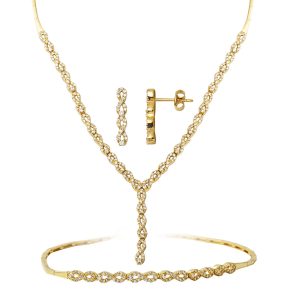 Infini 14 Carats Or Bijou Parure