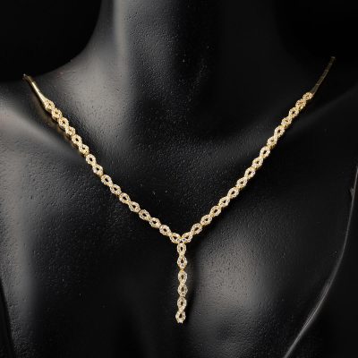 Sonsuzluk 14 Ayar Altın Takı Seti - 14K - 15.1g - EZ Gold