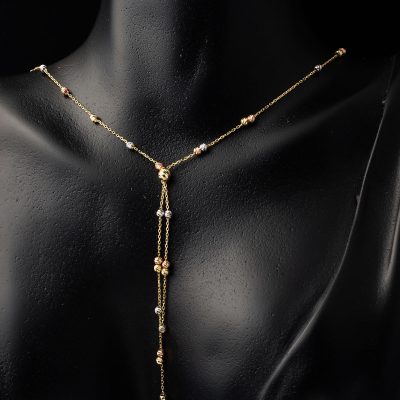 Kolye & Bileklik Dorika Toplu Altın Set - 14K - 5.1g - EZ Gold