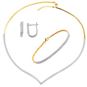 Ve Filigrane Or Parure