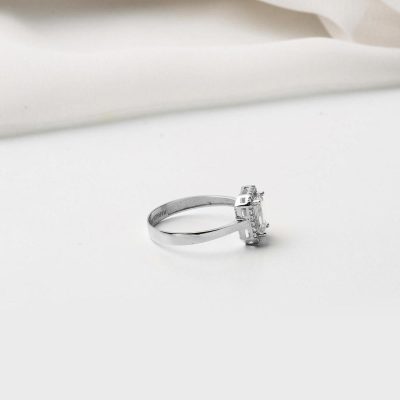 Baguette Model White Gold 14K Ring - 14K - 2g - EZ Gold
