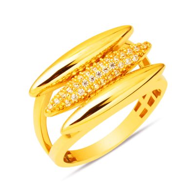 Mila Design 22K Women's Gold Ring